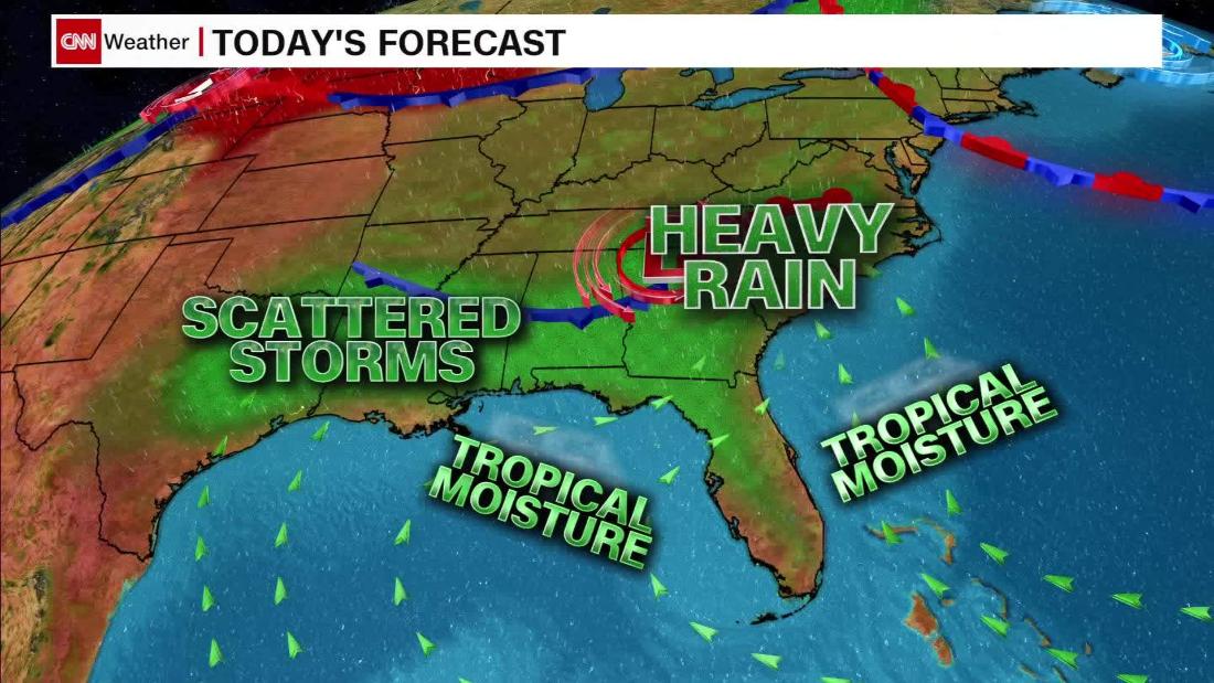 Weather Forecast: Possible Tropical Developement Off The Mid-Atlantic ...