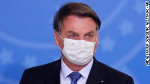 Brazil's Jair Bolsonaro tests positive for Covid-19 after months of dismissing the seriousness of the virus