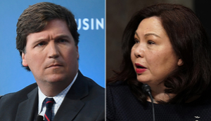 Tammy Duckworth hits back at Trump and Carlson: &#39;These titanium legs don&#39;t buckle&#39;