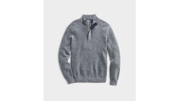 Oxbridge Wool 1/2 Zip Sweater 