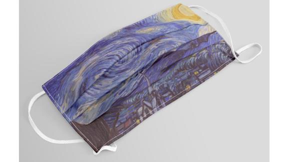 Vincent Van Gogh Starry Night Face Mask