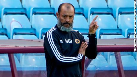 Wolverhampton Wanderers boss Nuno Espirito Santo is currently the only black manager in the Premier League.