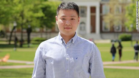 First-year PhD student Ensheng Dong helped create the dashboard in less than a day.