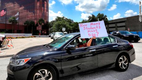 Florida teachers say the state&#39;s decision to reopen schools could be deadly 