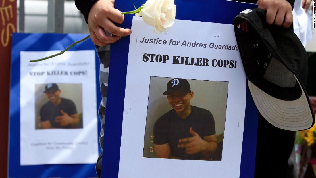 Independent autopsy reveals Andres Guardado was shot five times in the back