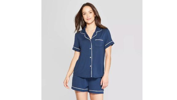 Stars Above Beautifully Soft Notch Collar Pajama Set