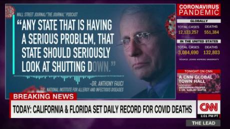 California Florida Hit One Day Death Records Cnn Video