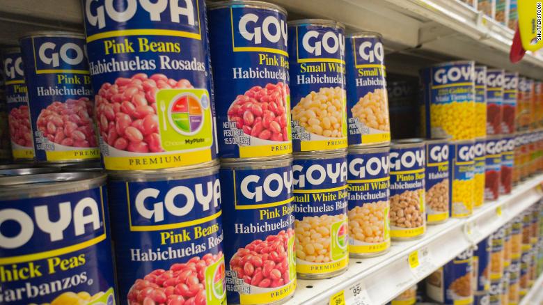 People are boycotting Goya after its CEO praised Trump