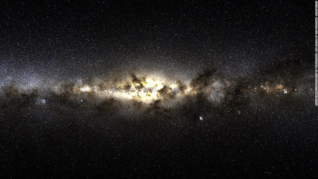 New Stars Found In The Milky Way Were Born Outside Of It Cnn