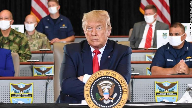 Trump visits virus hot spot ... but not to talk about pandemic