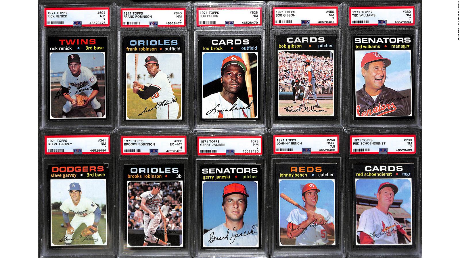 Uncle Jimmy baseball card collection could be worth millions CNN