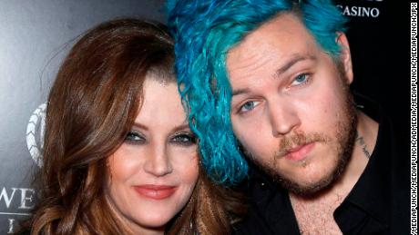 12 July 2020 - Benjamin Keough, Son of Lisa Marie Presley and Grandson of Elvis Presley, Dead at 27 From Apparent Suicide. File photo: 23 April 2015 - Las Vegas, Nevada - Lisa Marie Presley, Benjamin Keough. Red Carpet Premiere of &quot;The Elvis Experience&quot; Musical Production at The Westgate Las Vegas Resort and Casino. Photo Credit: MJT/AdMedia/MediaPunch /IPX