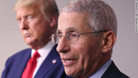 Fauci says he&#39;s &#39;walking a tightrope&#39; as people try to &#39;pit&#39; him against the president