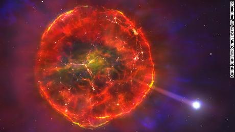 Unusual supernova sent this star speeding across our galaxy