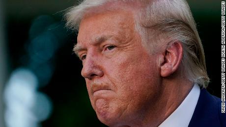 WASHINGTON, DC - JULY 14: U.S. President Donald Trump speaks to the media in the Rose Garden at the White House on July 14, 2020 in Washington, DC. President Trump spoke on several topics including Democratic presidential candidate Joe Biden, the stock market and relations with China as the coronavirus continues to spread in the U.S., with nearly 3.4 million confirmed cases. (Photo by Drew Angerer/Getty Images)