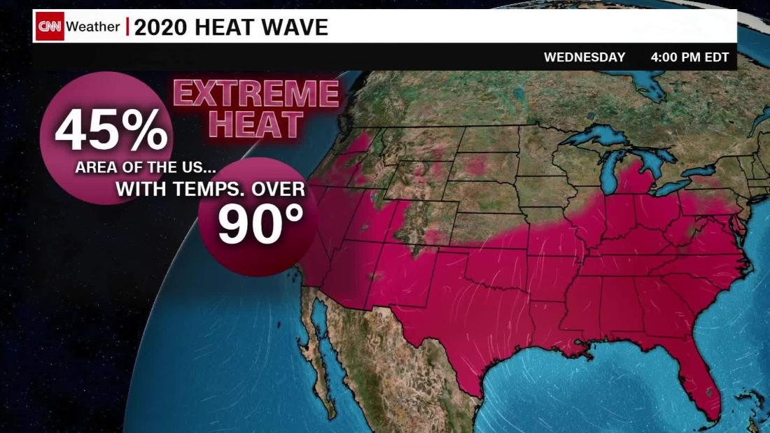 Record heat continues for the US CNN Video