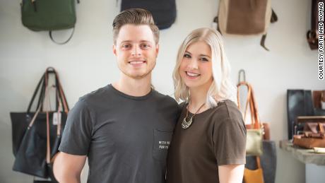 Andy and Morgan Sommer own the boutique Forth and Nomad in Houston. They owe $16,000 a month for their retail space.