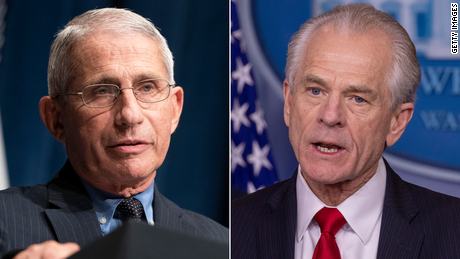 Trump team's circular firing squad goes after Fauci