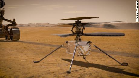 Ingeniozitatea va fi primul elicopter care va zbura pe Marte