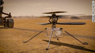 Ingenuity Mars helicopter prepares for the first flight on another planet