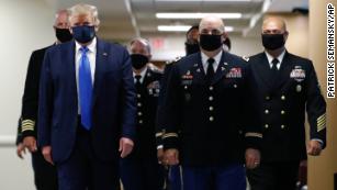 Trump tweets image of himself wearing a mask and calls it &#39;patriotic&#39;