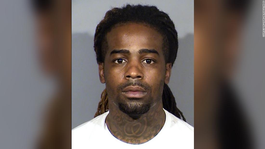 Las Vegas police arrest a man who allegedly dared a homeless man to perform a deadly stunt for $6