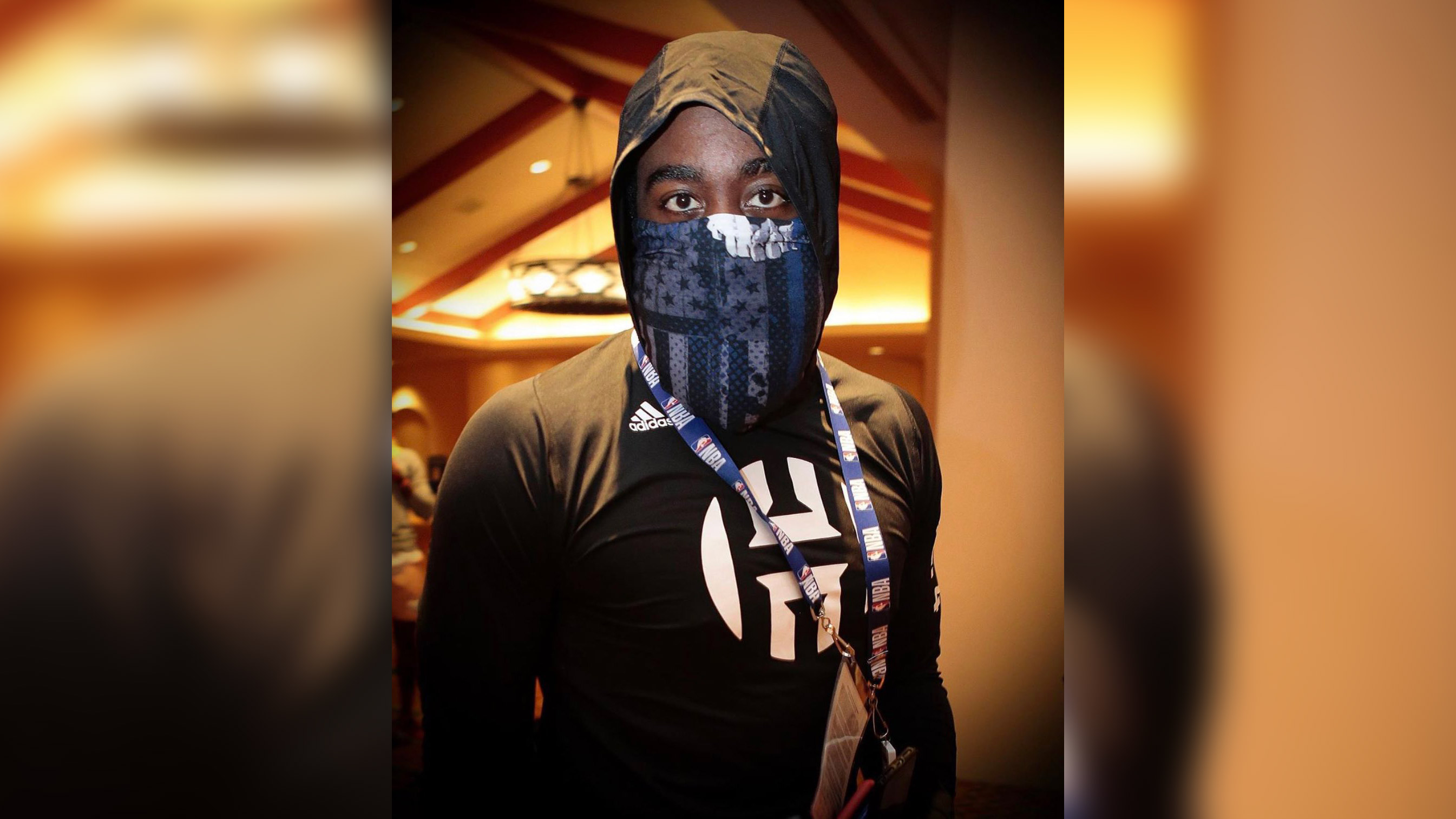 James Harden On Why He Wore That Blue Lives Matter Face Mask I Thought It Looked Cool Cnn