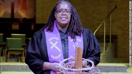The Rev. Vickey Gibbs was ordained in December 2014 and became an associate pastor in 2015.