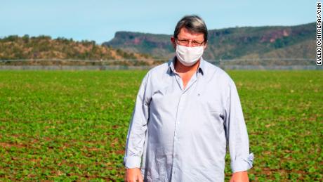 Farmer Fabianno Dall Agnoll says he wants to heal forests and relations with indigenous people.