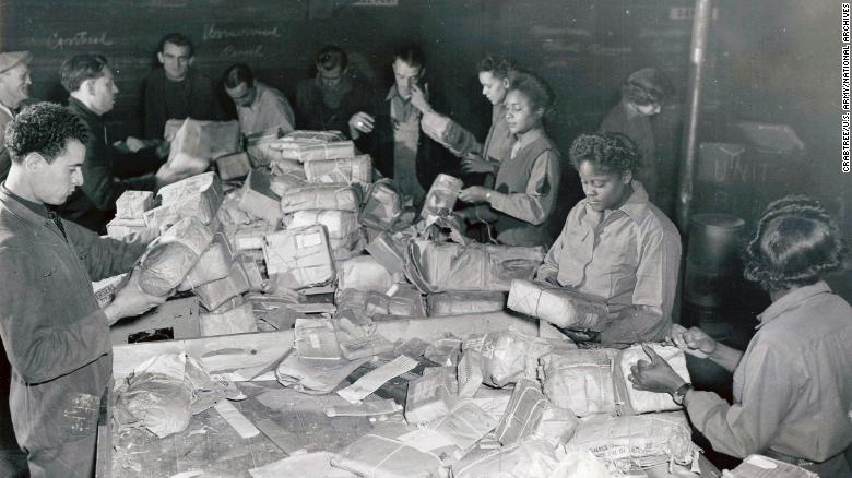 The &quot;Six Triple Eight&quot; was tasked with sorting millions of pieces of mail for frontline soldiers during World War II.