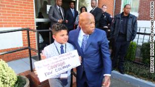 How John Lewis befriended a young boy and changed his life forever
