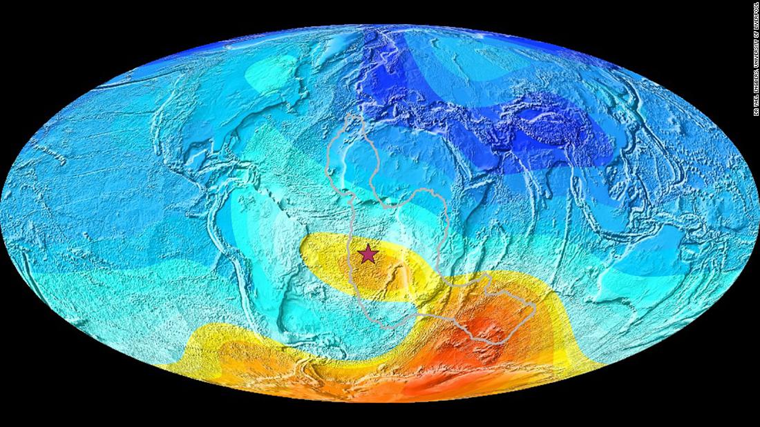 Scientists trace back strange behavior in South Atlantic field