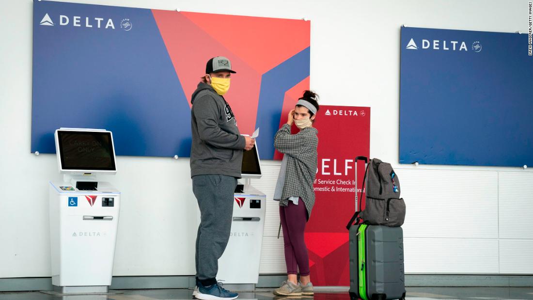 Delta announces new screenings for passengers who can't wear masks