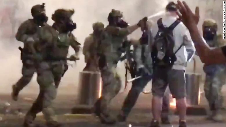 Navy Veteran At Center Of Viral Portland Protest Video Sues Trump