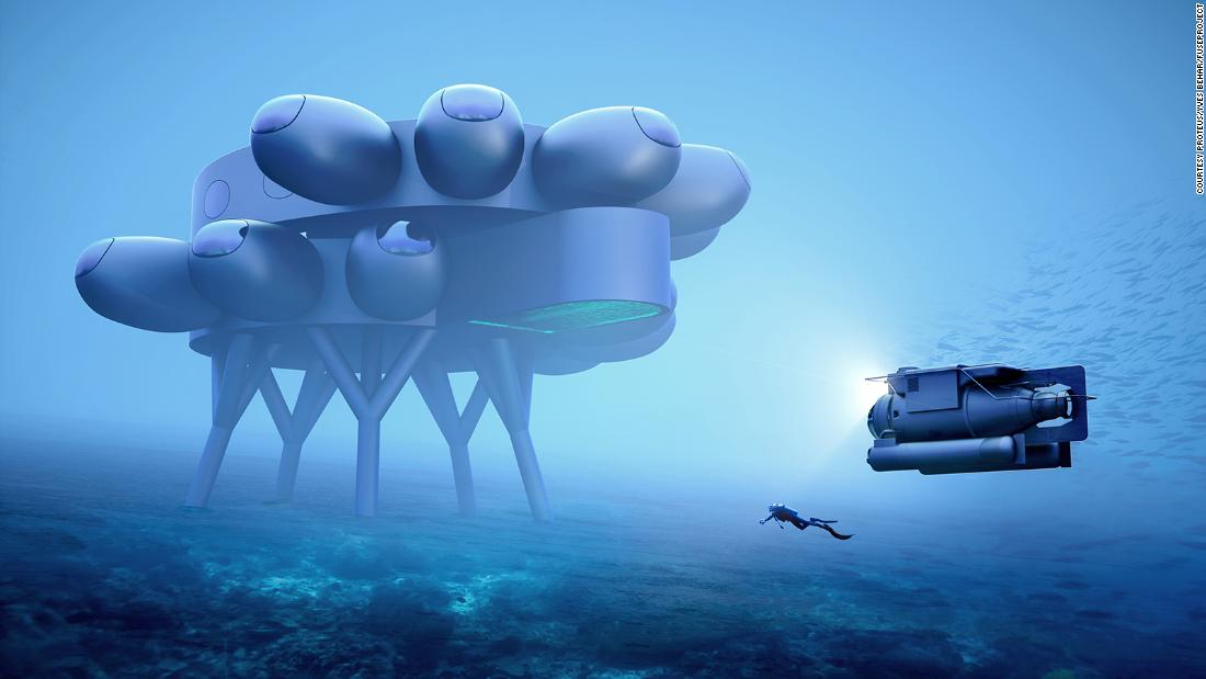 Ambitious designs for underwater 'space station' and habitat unveiled - CNN