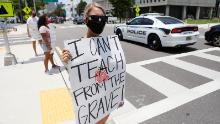 Florida judge blocks state requirement that public schools open for in-class education  