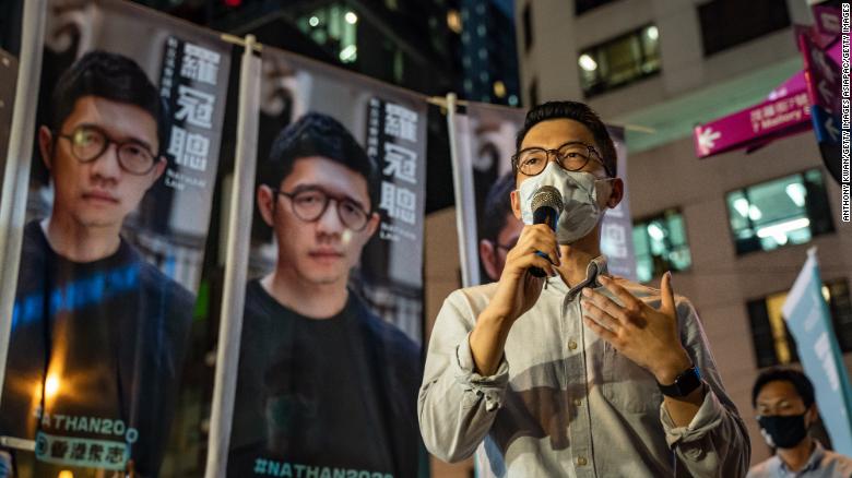 Nathan Law: 'Hong Kong does not enjoy rule of law'