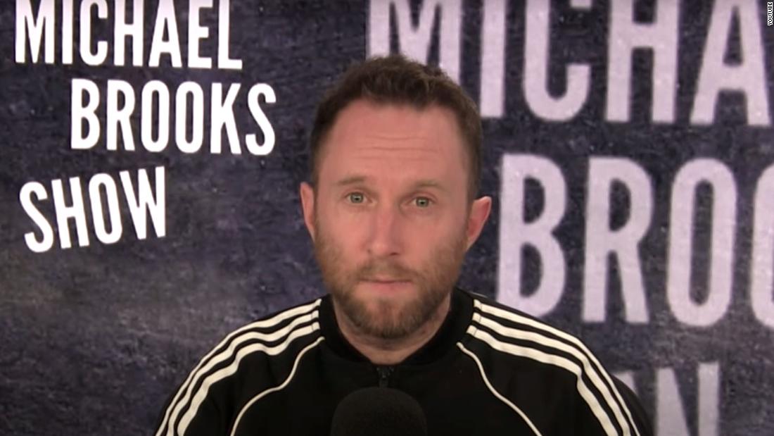 Michael Brooks, progressive political commentator and podcast host