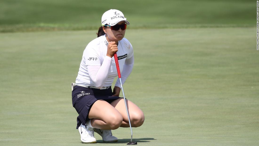 LPGA: The LPGA Tour&#39;s last event was the Women&#39;s Australian Open in February, but it plans to resume its schedule July 31 at the Drive On Championship in Toledo, Ohio. However, the LPGA of Korea Tour did get going in May. World No. 1 Jin-young Ko of South Korea is pictured looking over a green on the 18th hole during the final round of the KIA Motors Korea Women&#39;s Open at the Bears Best CheongNa on June 21, 2020 in Incheon, South Korea.