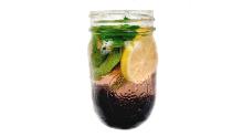 Kick back with this lemon blackberry mint-infused water. You can sip it all day long.