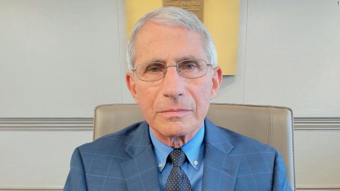 Dr. Anthony Fauci responds to President Donald Trump: I consider myself