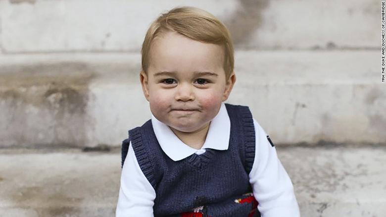 Prince George charms in Christmas photos - CNN