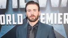 Chris Evans at the world premiere of Marvel's &quot;Captain America: Civil War&quot; at Dolby Theatre in 2016 in Los Angeles.  