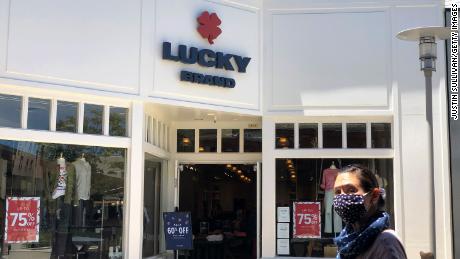 A Lucky Brand store in Northern California.