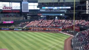 At the debut of a brand new Texas ballpark, the cracks of bats