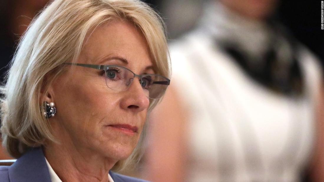 Betsy DeVos: Trump Education Secretary presents resignation