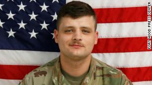 Pfc. Brandon Rosencrans was found dead in Harker Heights, Texas, on May 18.