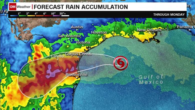 Tropical Storm Hanna Is Strengthening As It Heads Toward Texas - Cnn