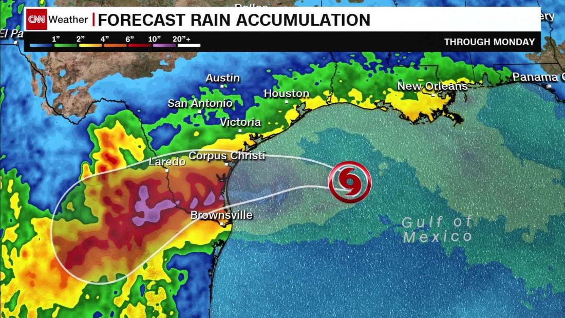 Tropical Storm Hanna to bring flooding rain to Texas CNN Video