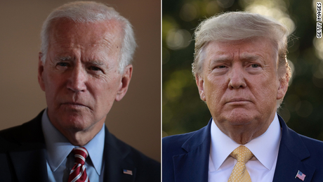 CNN Poll of Polls: Biden holds a nine-point lead over Trump ahead of the party conventions